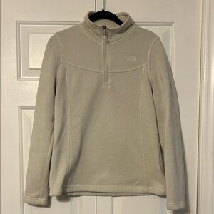Women’s The North Face Off-White Fleece Jacket